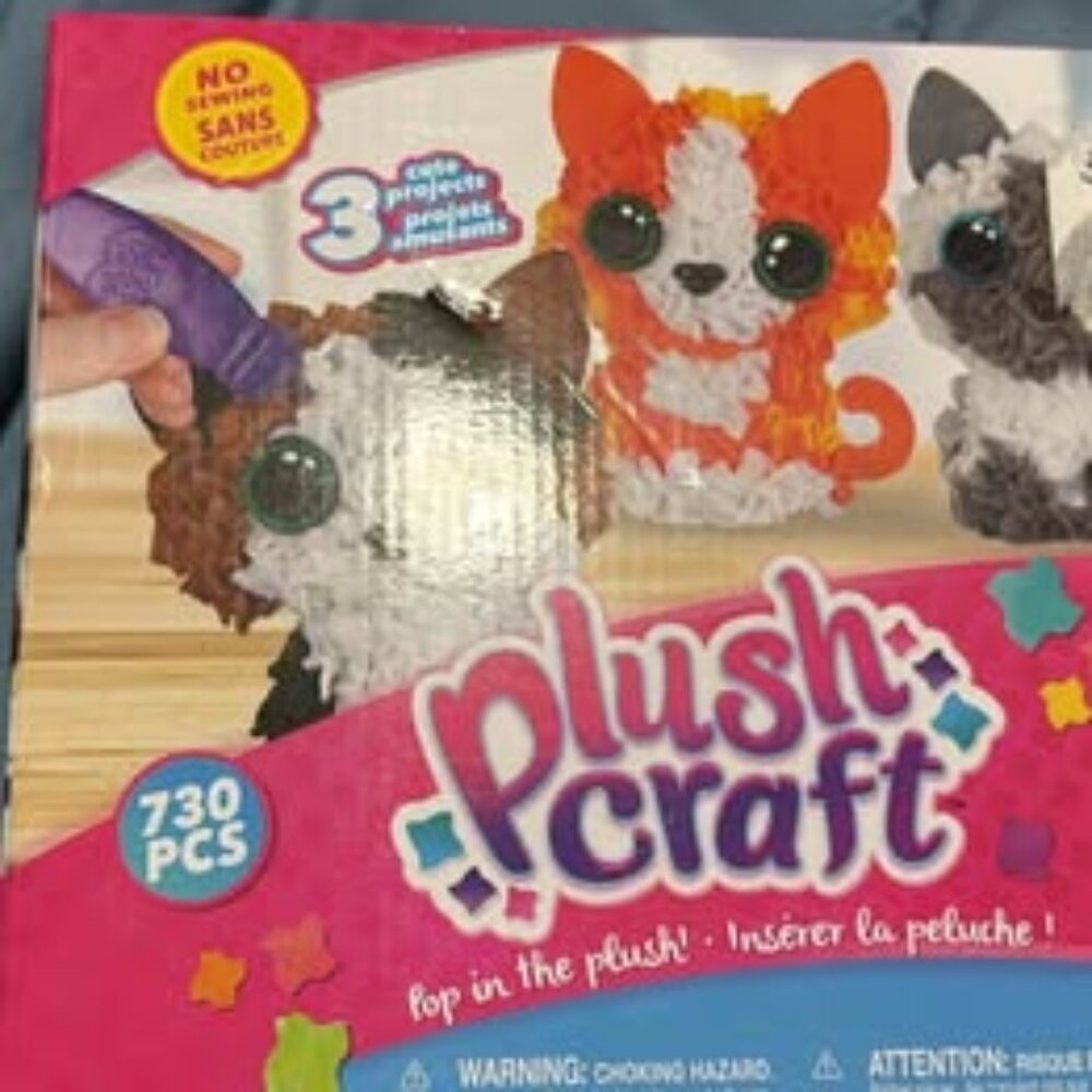 Brand new plush craft 730 pieces.